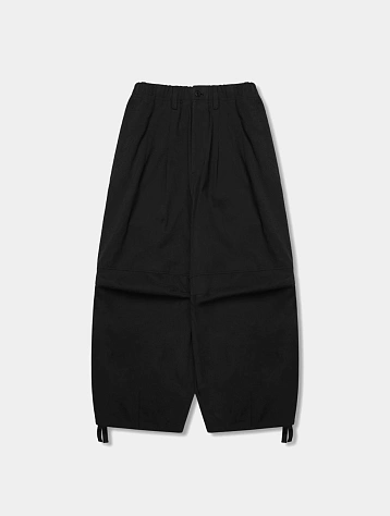 Брюки ANGLAN Lazy Twill Balloon Pants Black