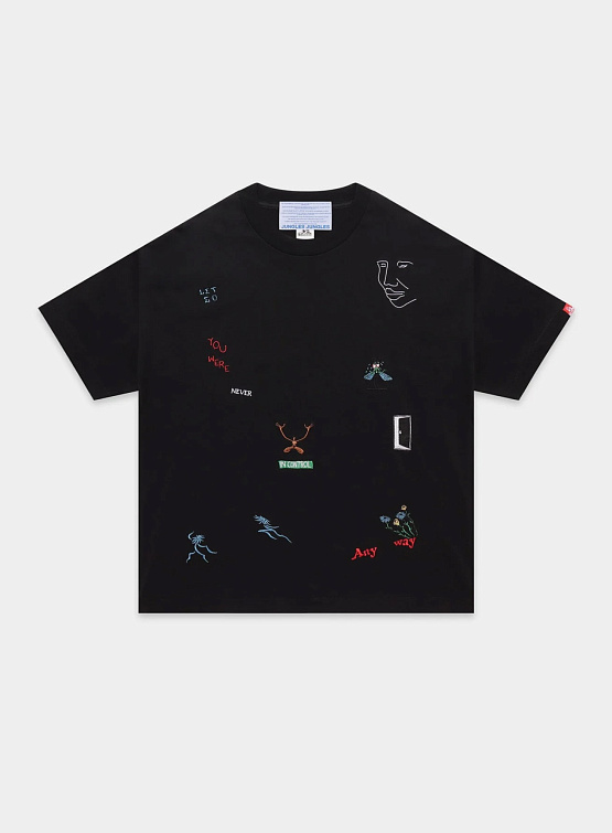 Футболка Jungles Jungles Let Go SS Tee Black