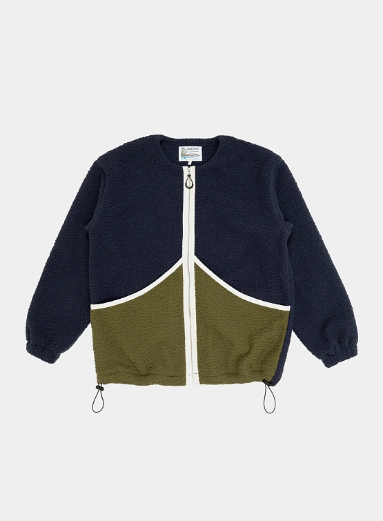 Флисовая куртка Garbstore Contrast Fleece Olive