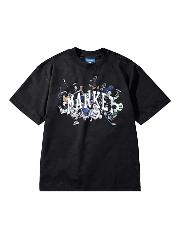 Футболка MARKET Check Please Arc T-Shirt Ash Heather