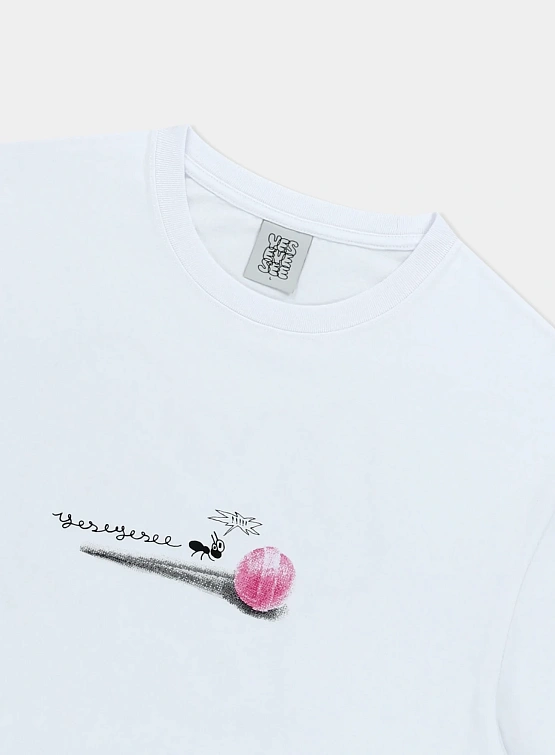 Футболка YESEYESEE Anthill Logo Tee White
