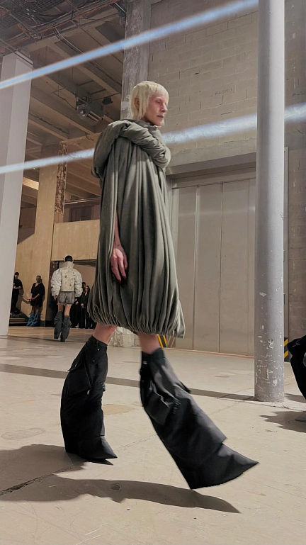 Вторая глава Tower в Rick Owens FW’26