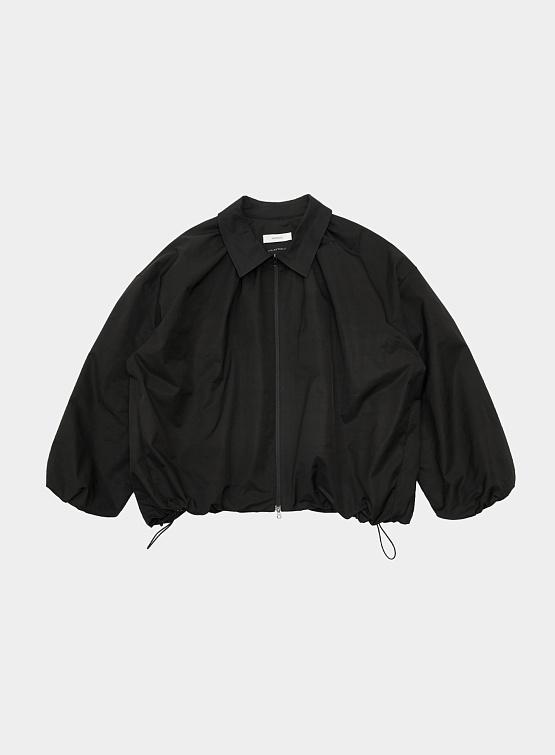 Женская куртка AMOMENTO Shirring Volume Jumper Black