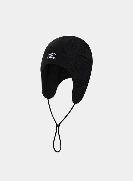 Шапка LMC Oval Globe Fleece Earflap Beanie Black
