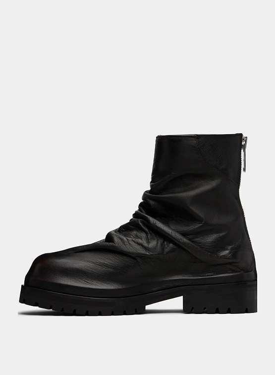 Ботинки 424 Marathon Rubb Off Leather Black/Brown