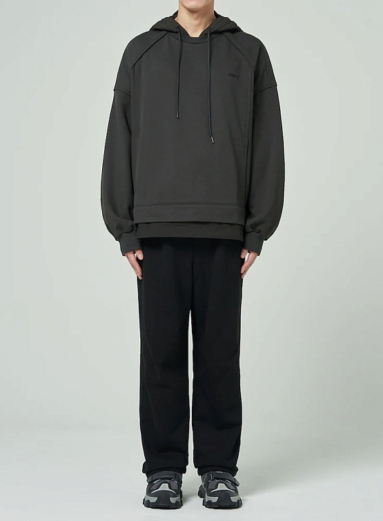 Брюки JUUN.J Brushed Cotton Sweatpants Black