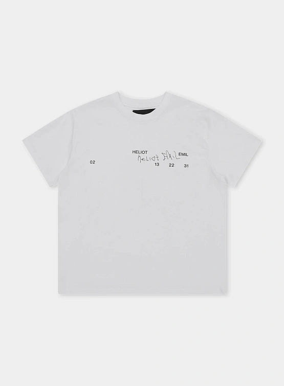 Футболка HELIOT EMIL Fulgens T-Shirt White