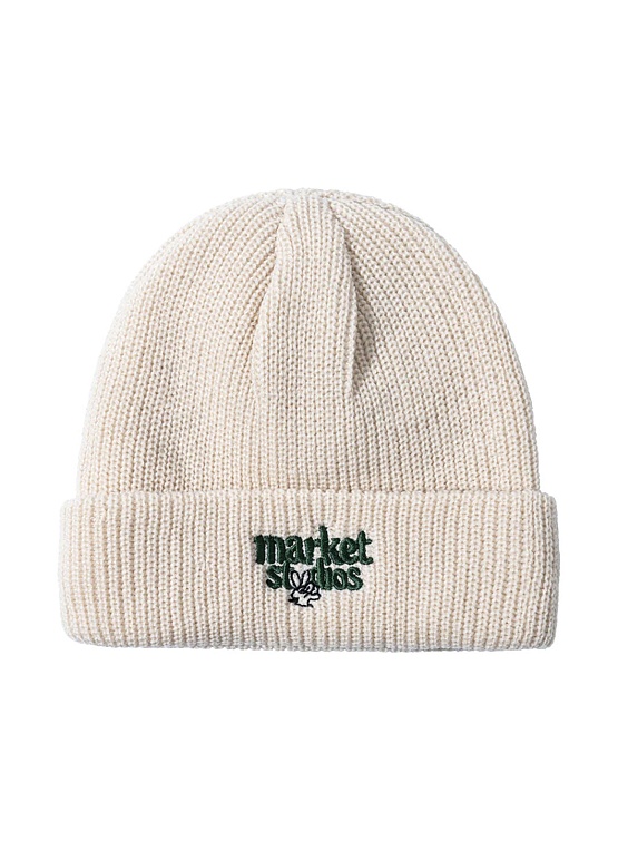 Шапка MARKET Studios Beanie Ecru