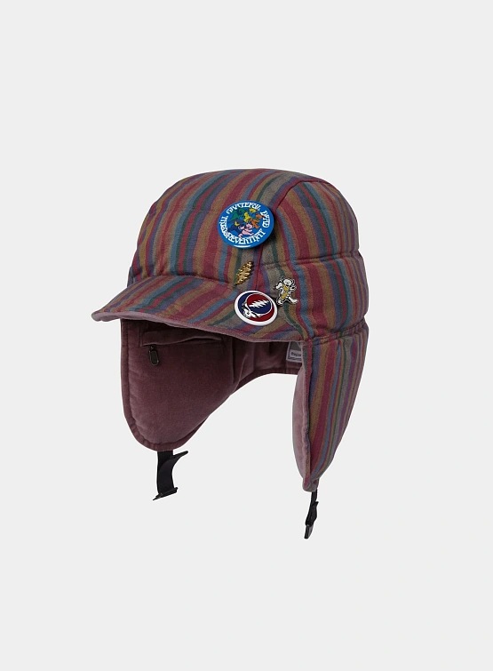 Шапка thisisneverthat × Grateful Dead Native Reversible Down Trooper Multi
