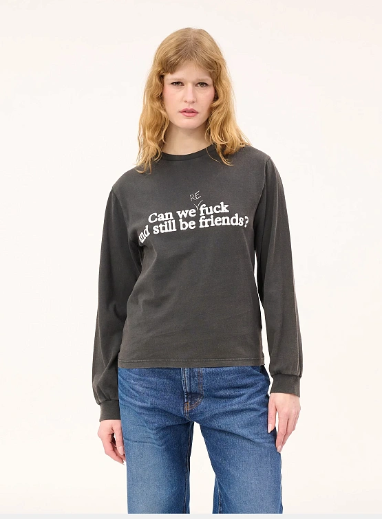 Лонгслив Carne Bollente A Modern Love Story Off Black