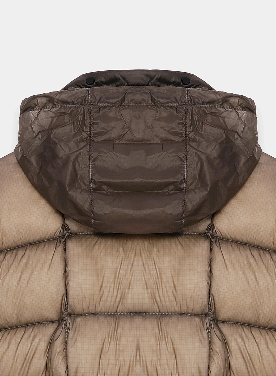 Пуховик C.P. Company D.D. Shell Hooded Medium Down Vintage Khaki