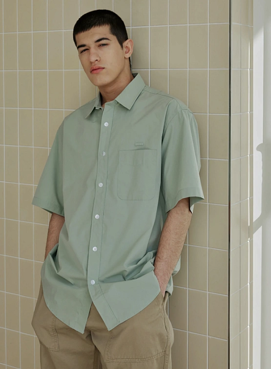 Рубашка FrizmWORKS OG Poplin Oversized Light Green