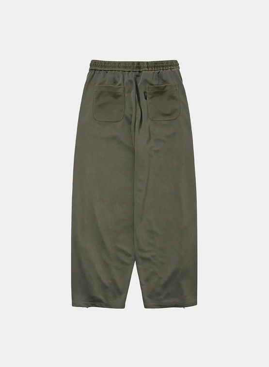 Брюки AJOBYAJO Lace Trimming Track Khaki