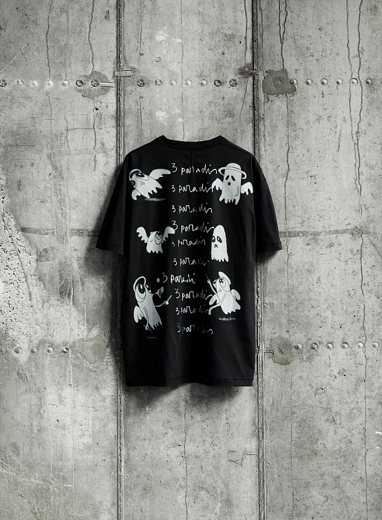 Футболка 3.PARADIS х Edgar Plans T-Shirt Black