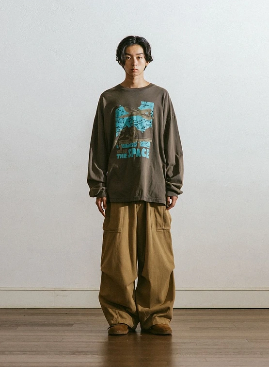 Брюки ANGLAN Jungle Cargo Balloon Beige