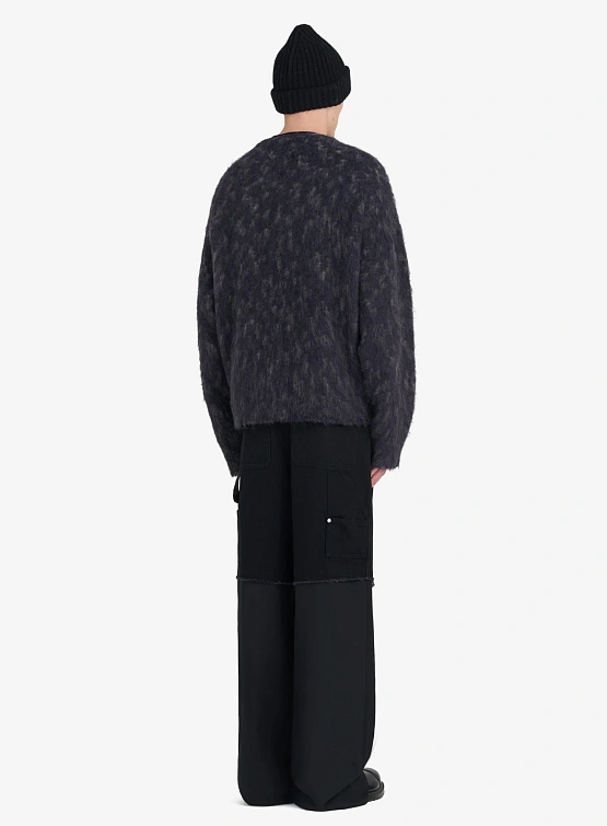 Джемпер Études Mohair Round Neck Navy