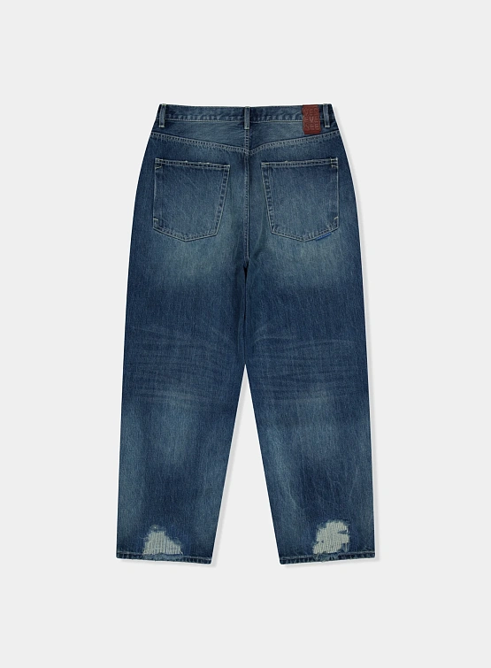 Джинсы YESEYESEE Distressed 5 Pockets Medium Indigo