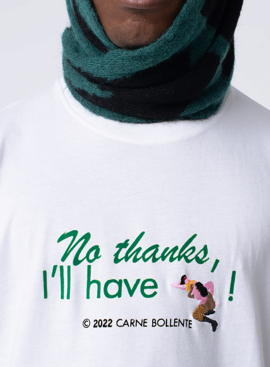 Футболка Carne Bollente No Thanks White